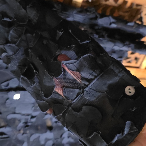 Elementz Black Textured Blouse - Picture 3 of 5